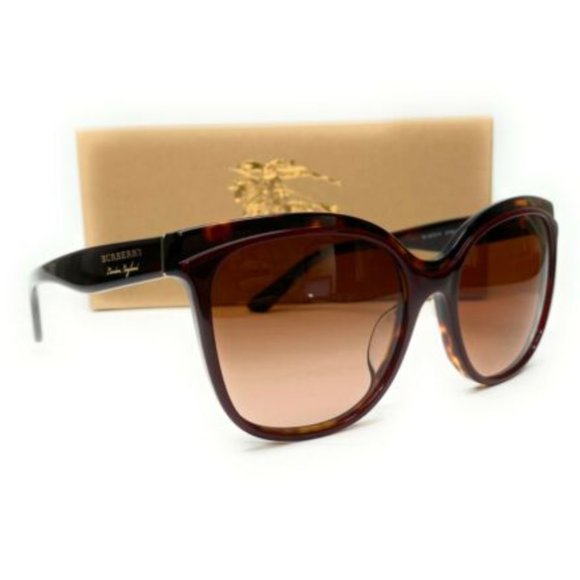 Burberry Women's Bordeaux and Havana Sunglasses! - Picture 3 of 3